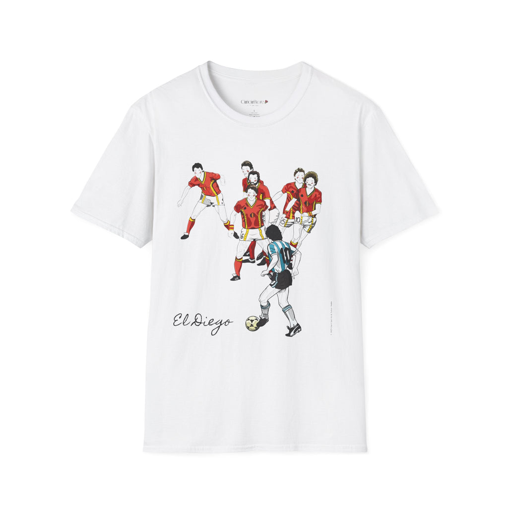 Iconic Maradona T-Shirt - Cotone pettinato