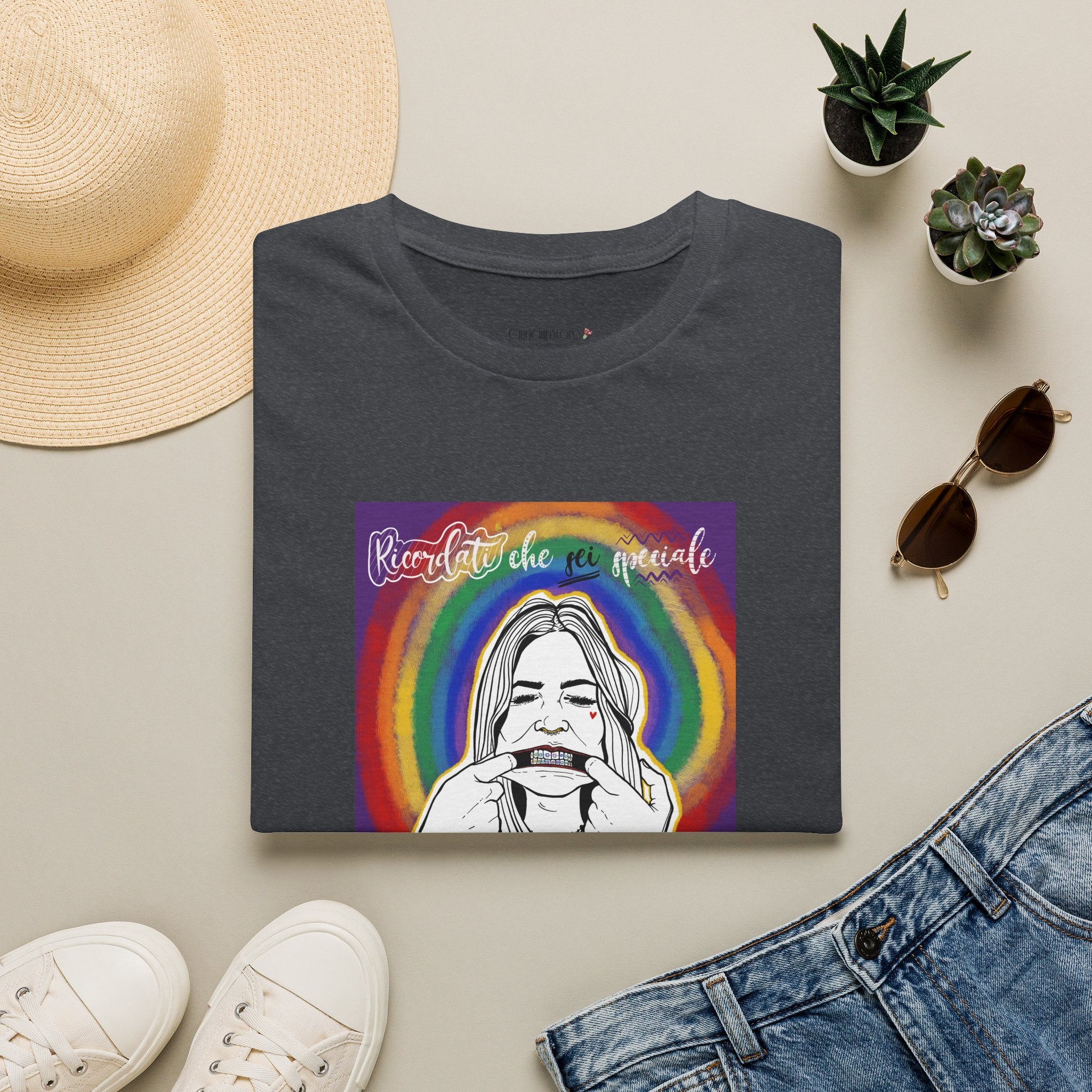 T-Shirt – Rainbow Smile